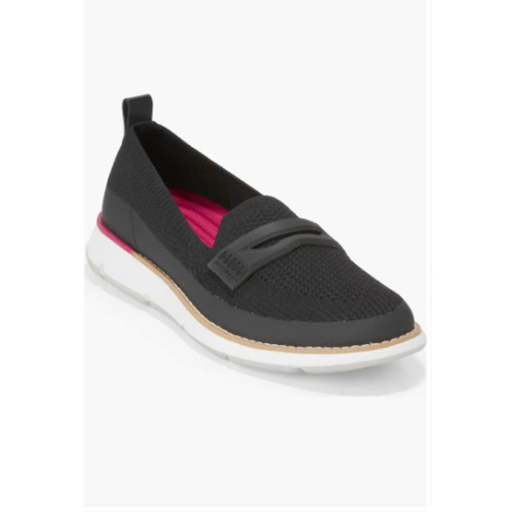 Cole Haan 4ZeroGrand Stitchlite Slip On Loafer Shoes Black Women's Size 8B NWOT